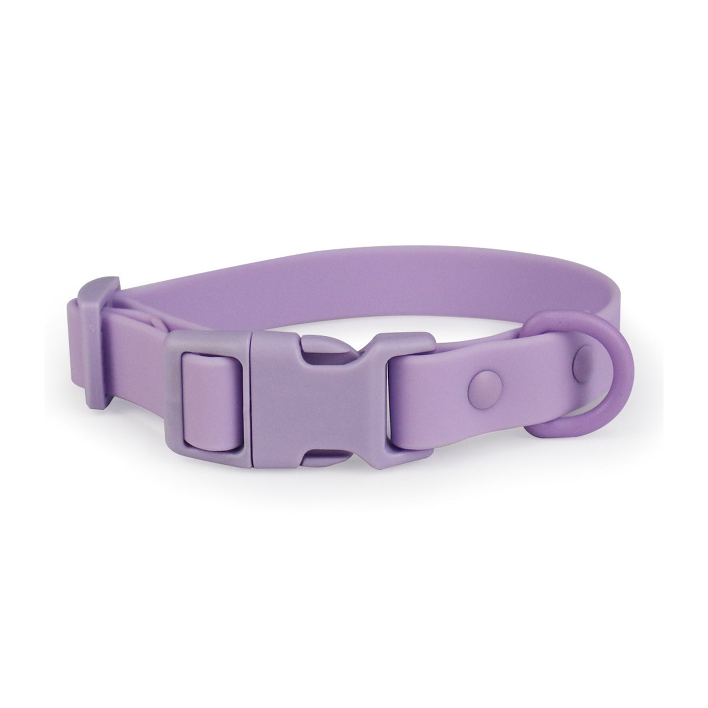 Klean Gypsy Adjustable Dog Collar - Purple Plush
