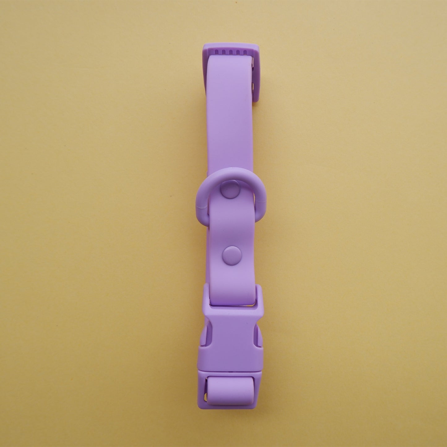 Klean Gypsy Adjustable Dog Collar - Purple Plush