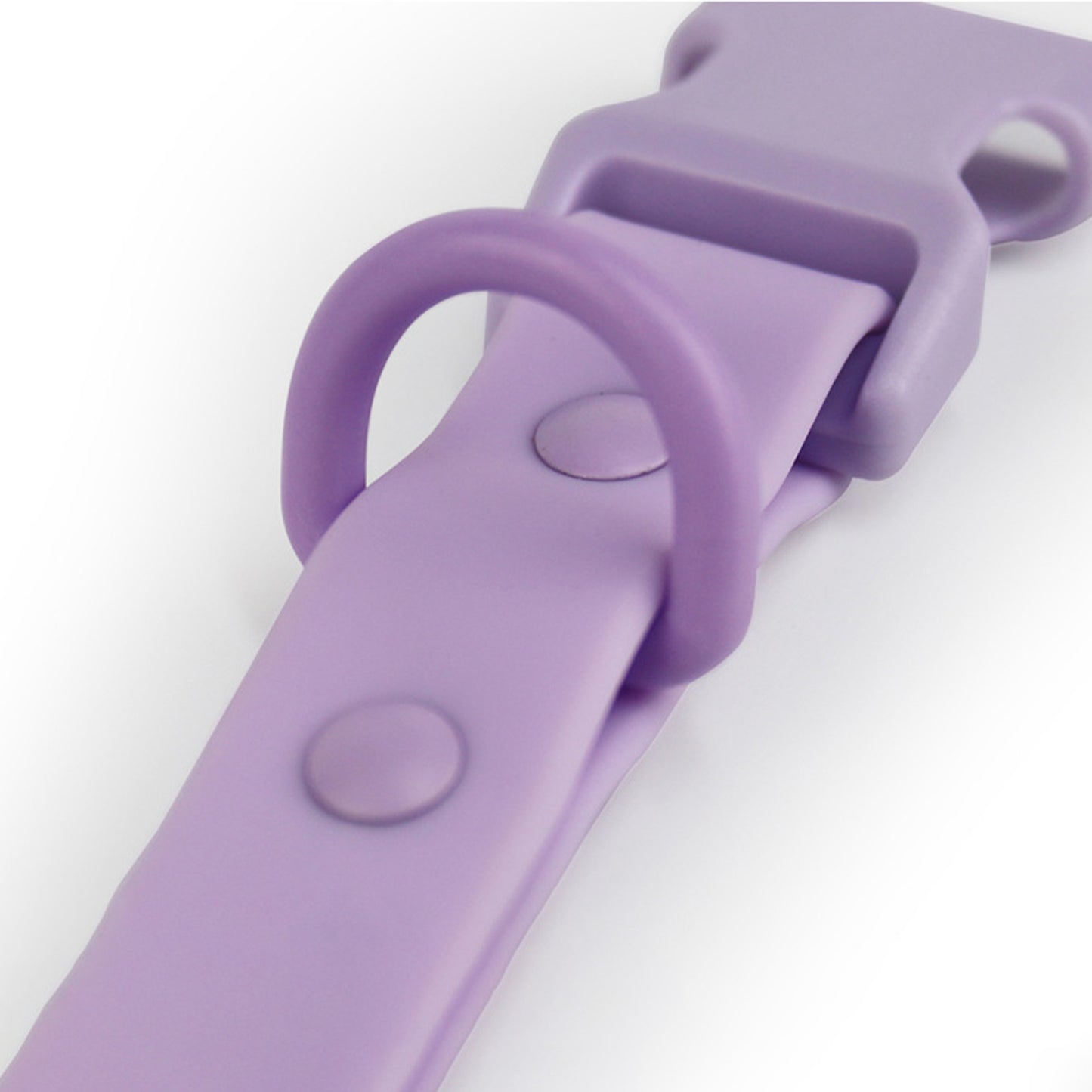 Klean Gypsy Adjustable Dog Collar - Purple Plush