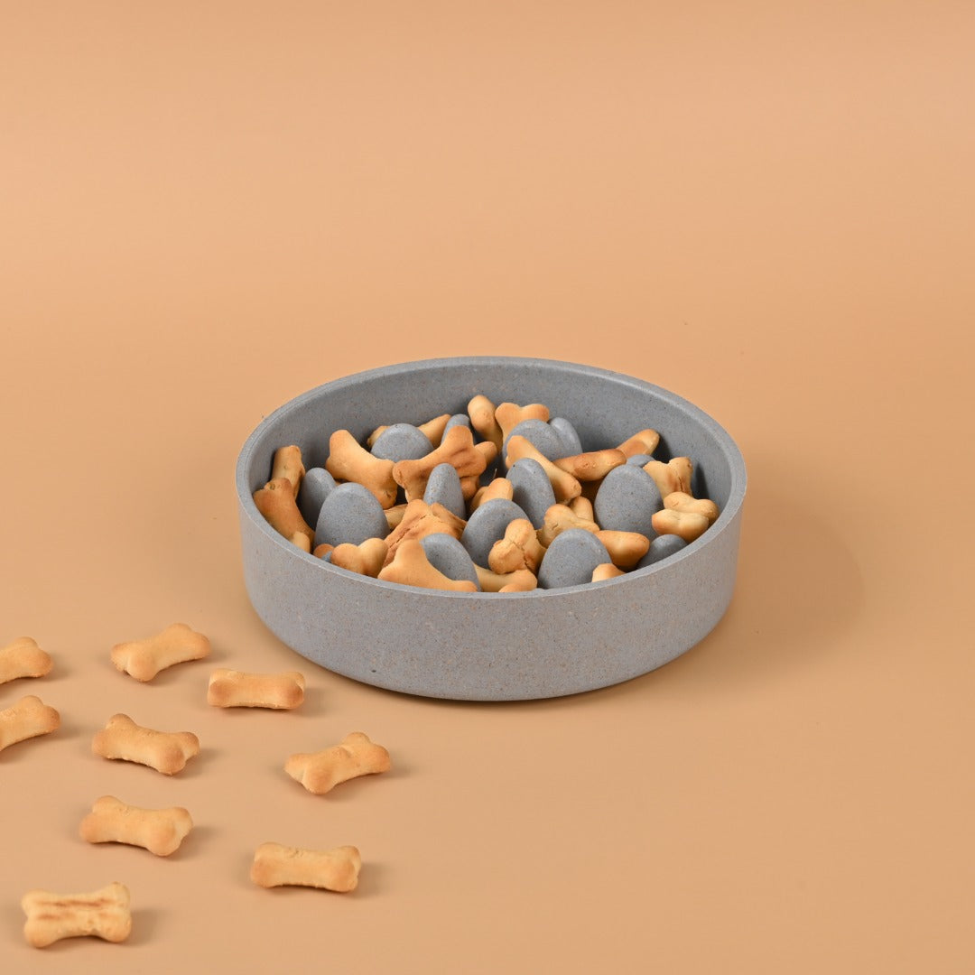Klean Gypsy Paw-mazing Slow-Go Pet Food Bowl - 1400 ml