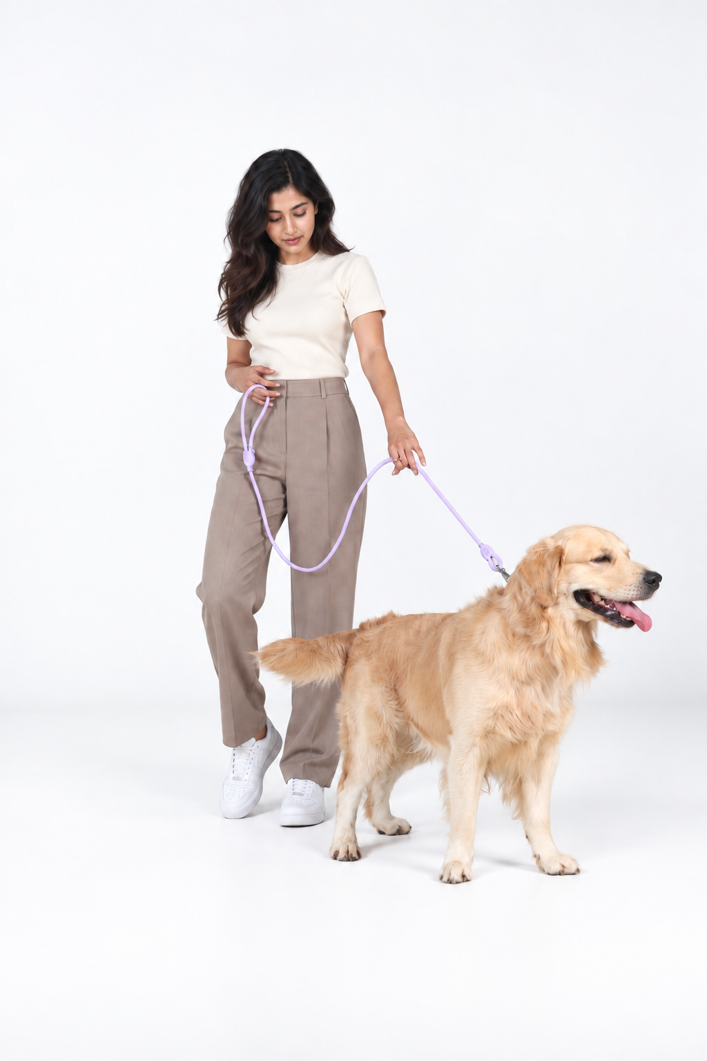 Klean Gypsy HandEase Leash - Purple Plush