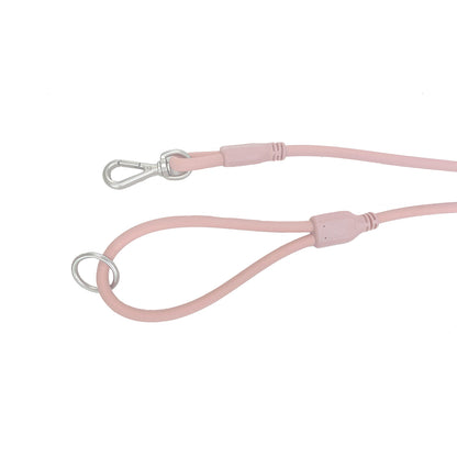 Klean Gypsy 8-in-1 Hands-Free Dog Leash - Stylish, Durable & Waterproof - Peach/Pink