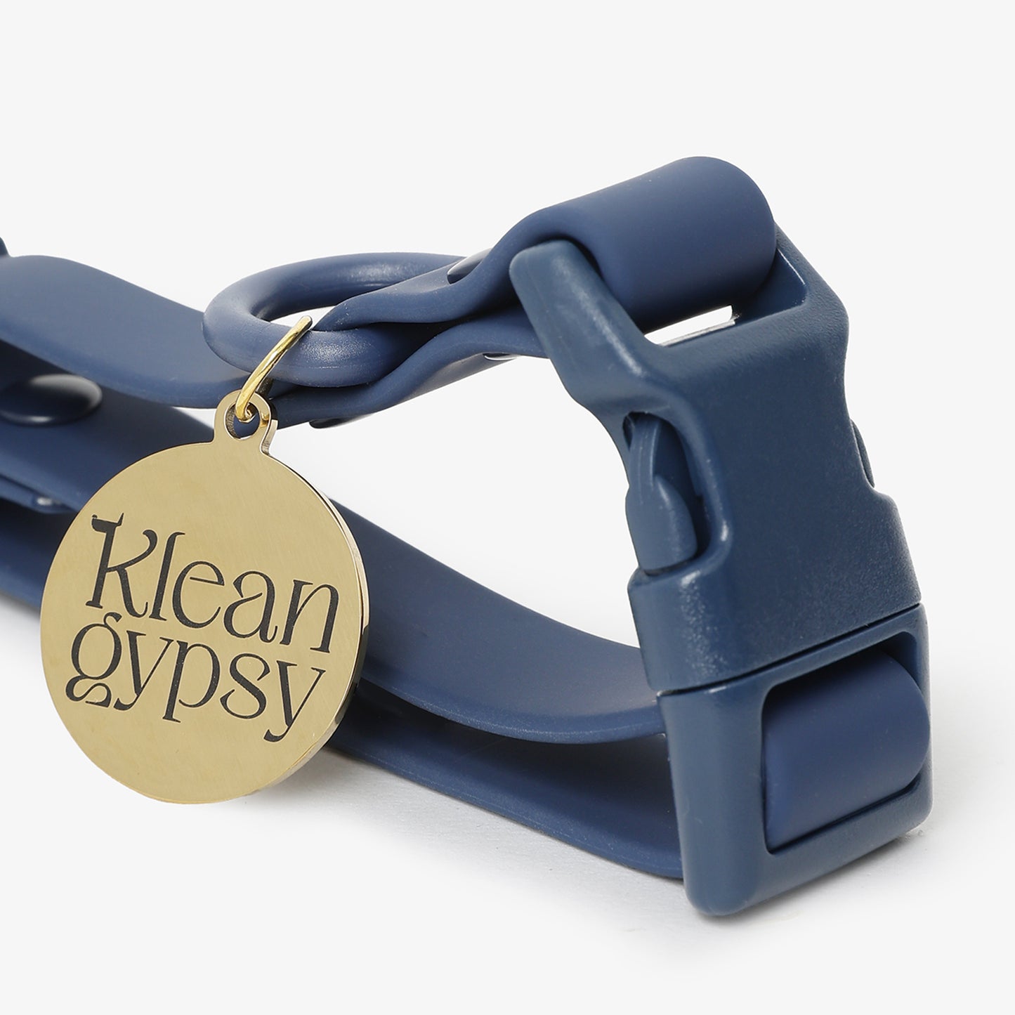 Klean Gypsy Adjustable Dog Collar - Naughty Navy