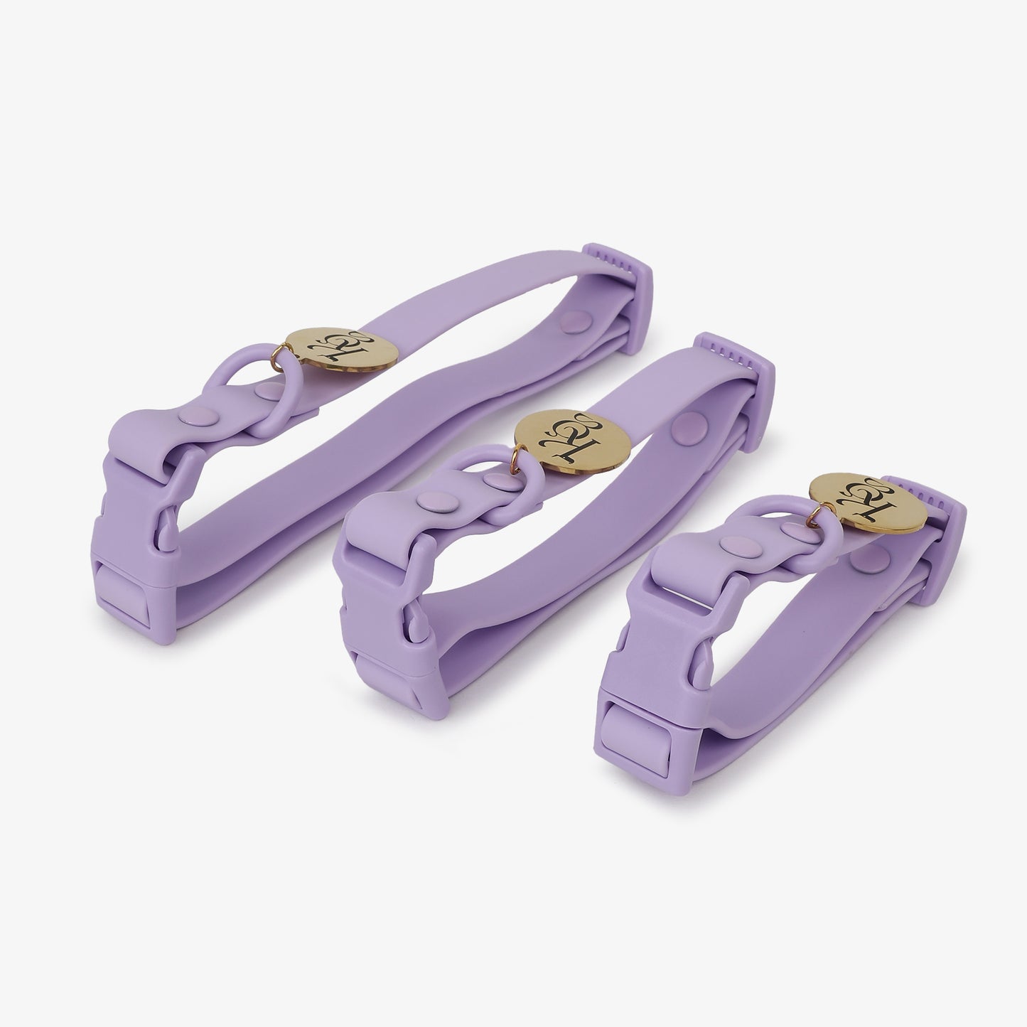 Klean Gypsy Adjustable Dog Collar - Purple Plush