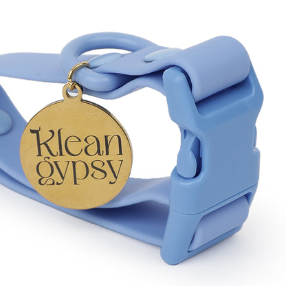 Klean Gypsy Adjustable Dog Collar - Blue Bliss