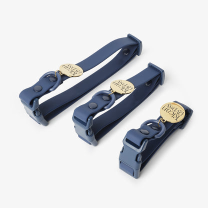 Klean Gypsy Adjustable Dog Collar - Naughty Navy